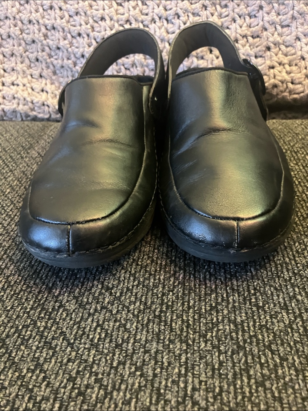 FitFlop Gogh Pro Superlight Leather Clogs in black 8.5 - Picture 11 of 12